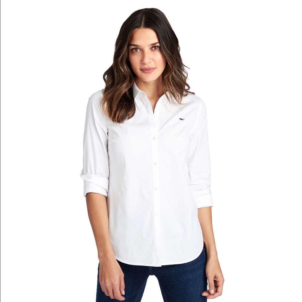 Vineyard Vines Classic Button Down - blue